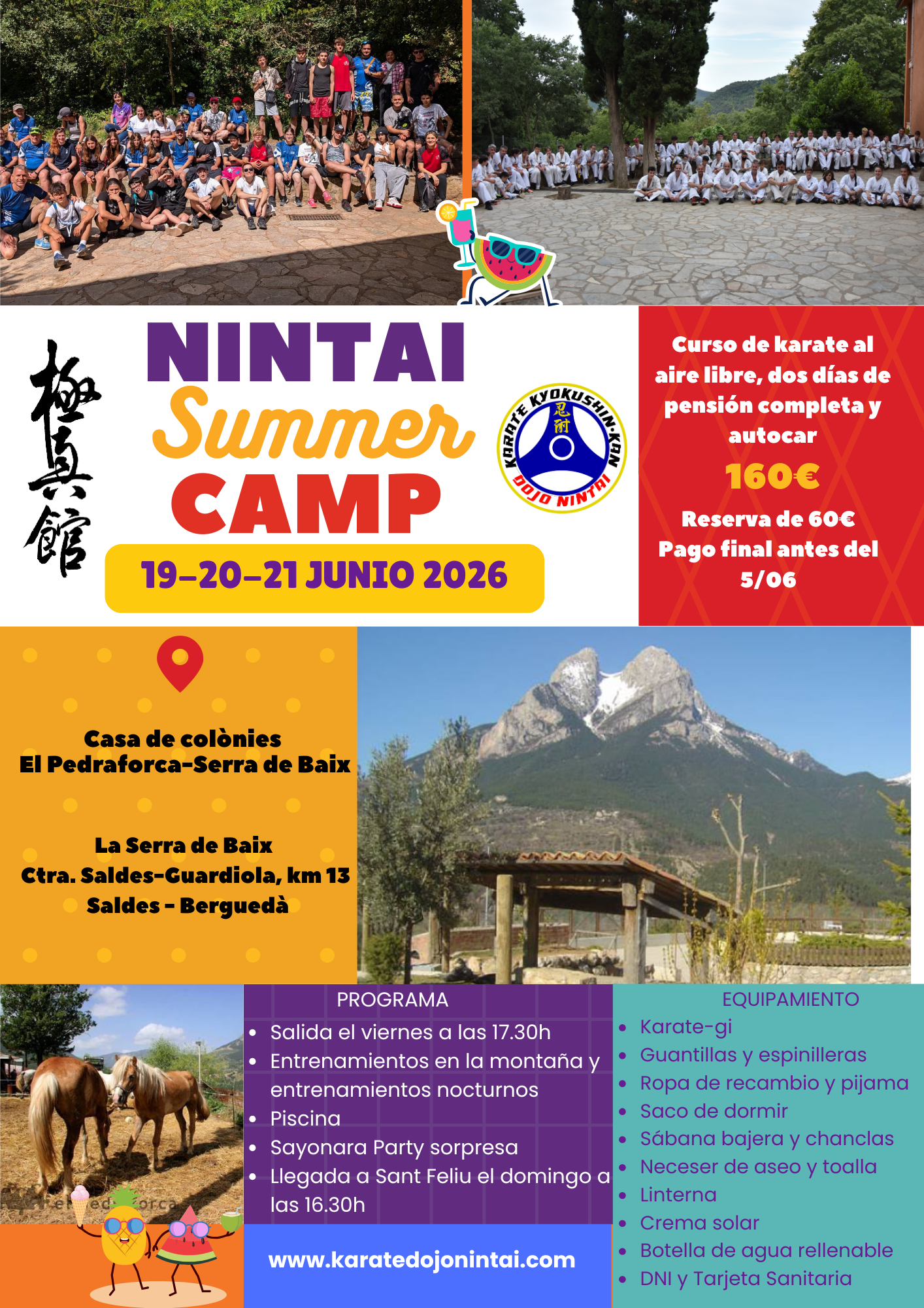 Colorful Kids Summer Camp Flyer Poster